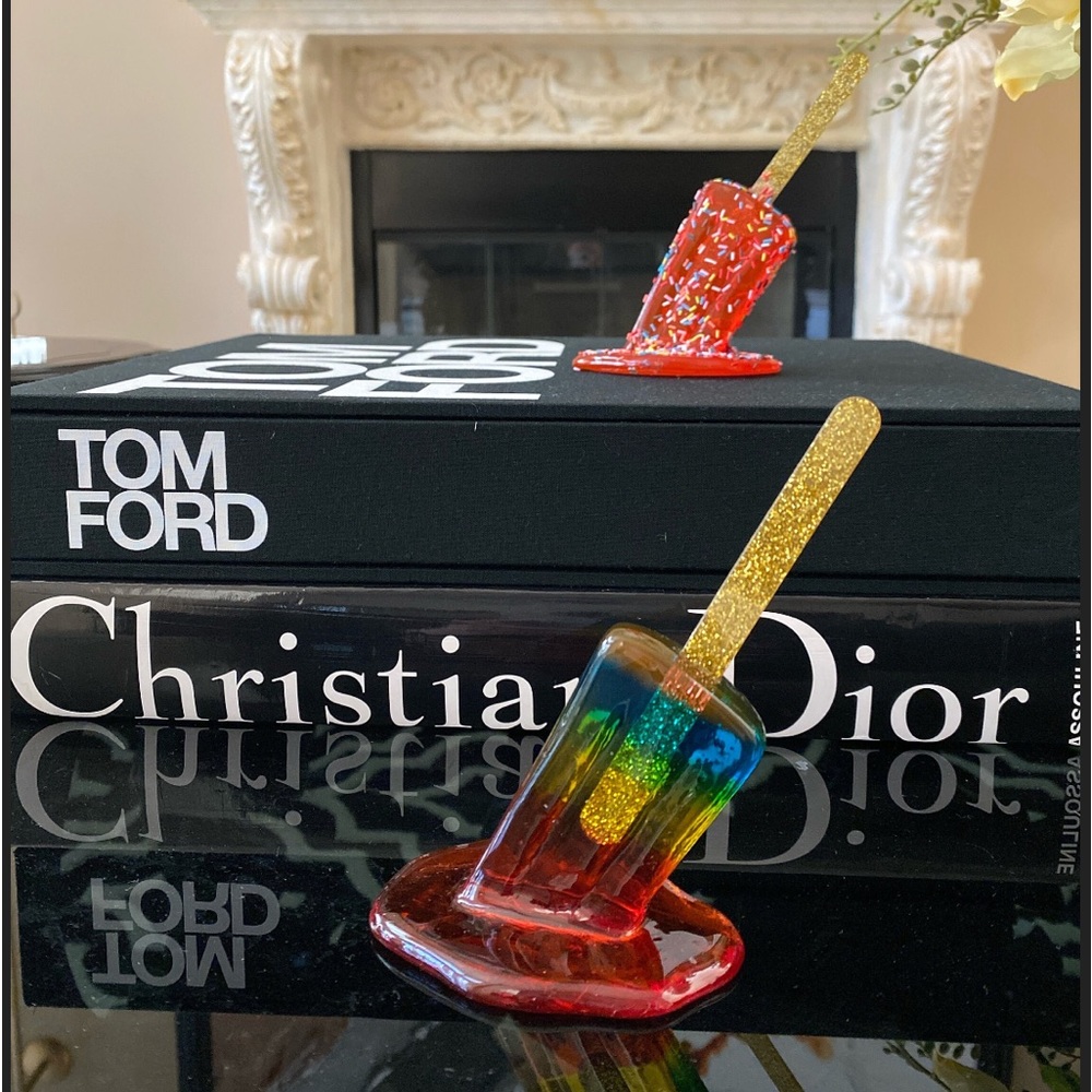 Melting Popsicle Sculpture